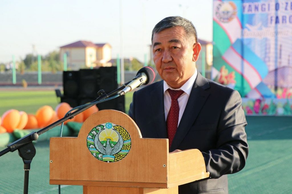 Taxtakópir rayonı hákimi Jambul Adilovtıń rayon xalqına bayram qutlıqlawı