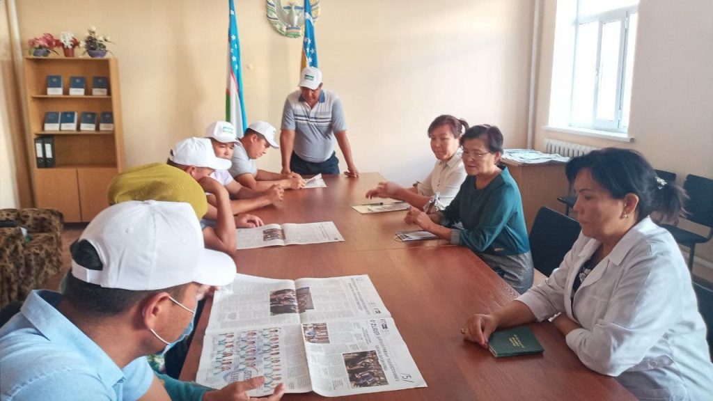 Saylaw aldı úgit-násiyat jumısları