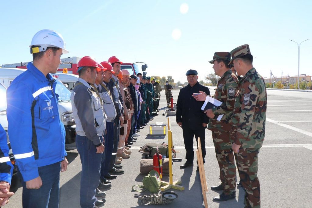 Arnawlı taktikalıq oqıw-shınıǵıwı ótkerildi
