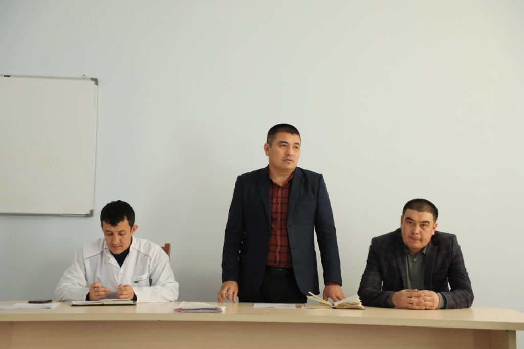 Taxtakópir rayonlıq Medicina birlespesinde ruwxıy-aǵartıwshılıq jumıslardıń nátiyjeliligin arttırıwǵa qaratılǵan úgit-násiyatlaw jumısları alıp barıldı